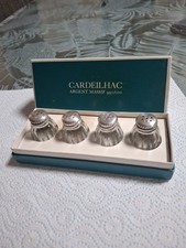 CHRISTOFLE. Coffret Cardheilhac de salières et poivriers en Argent 