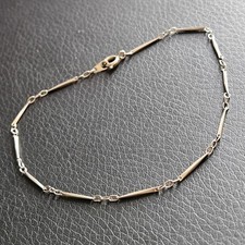 Bracelet fin maille segments