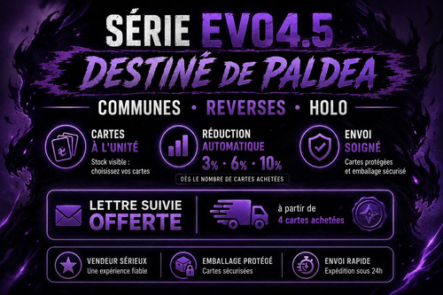 Carte pokémon ev04 - pokémon, ev04.5