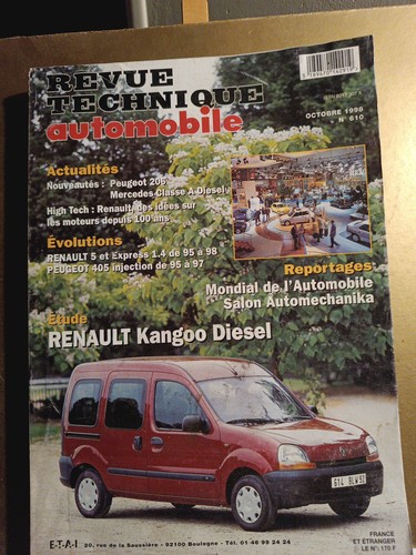 Revue technique automobile - revue,