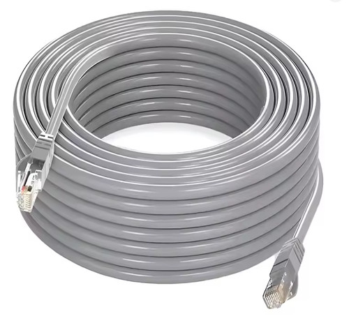 Câble ethernet rj45 cat6 gris - ethernet,