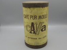 Boîte carton et métal ronde Caïffa, le vétéran du café