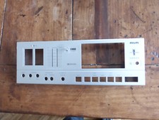 PHILIPS N2534 face avant platine cassette vintage collector front plate bon etat