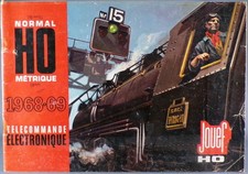 Jouef Catalogue 1968-69 Train Ho Locomotives Vapeur Coffrets Slot Cars Record 64