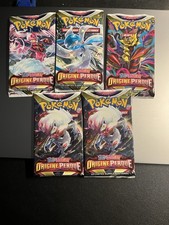 Lot 5 Boosters Pokemon Origine Perdue Scellés Eb11 Dont Artset 