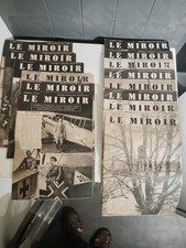 Lot de 20 revues Le Miroir