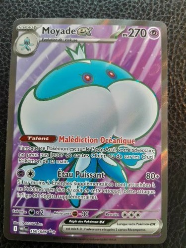 Carte pokémon moyade - pokémon, ex