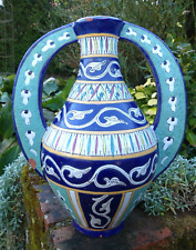 Ancien GRAND vase céramique de NABEUL en TUNISIE hauteur 39,5CM vendu en l'état