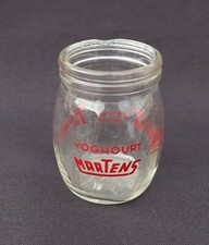 Ancien pot yaourt yoghourt MARTENS procédé Suisse old french yogourt 1