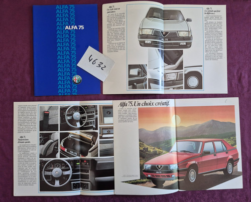 4632 alfa romeo 75 - 75,