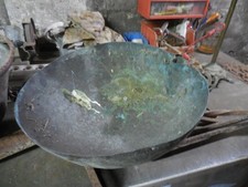 Grande marmite en cuivre cul