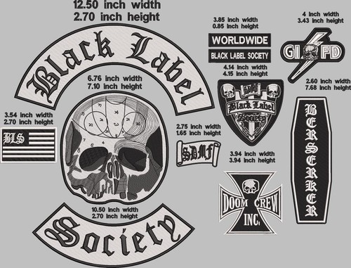 Black label society - black,