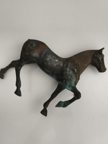 Sculpture cheval ancien - , bronze