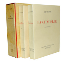 A.J.Cronin. La Citadelle. 2 lithographies originales de Dignimont. 1/1280