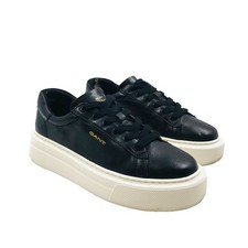 GANT femme Cuir Noir à Lacets