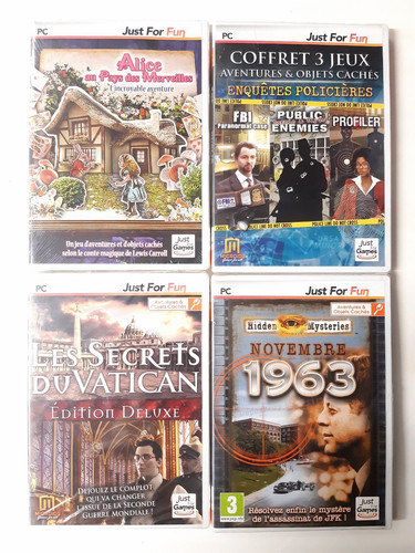 Lot jeux secrets - lot, du