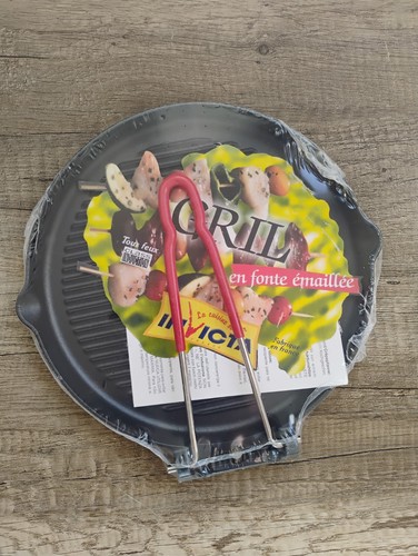 Poêle grill fonte invicta - poêle,