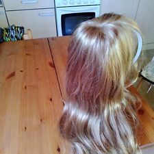 prothèse capillaire très naturelle longue, livraison gratuite 