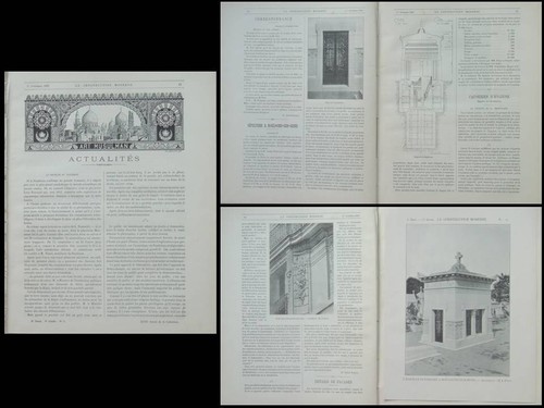 Construction moderne 1902 - construction,