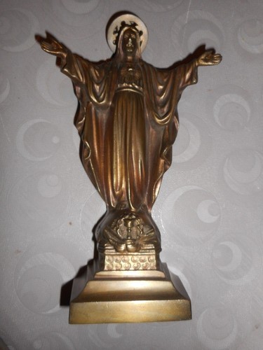 Ancienne statuette religieuse - ancienne,