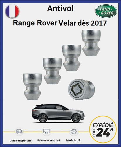Ecrous antivol roues - ecrous, range
