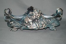 Jardinière En Fonte Style Art Nouveau 45 Cm Couleur Bronze