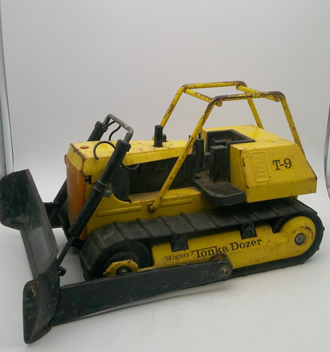 Mighty tonka dozer black - tonka,