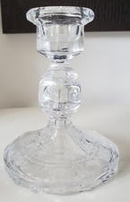 Bougeoir en cristal  Hauteur