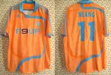 Maillot Olympique Marseille 2007 Niang #11 UEFA Adidas OM Neuf Telecom - XL