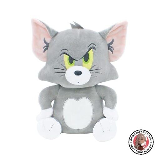 Peluche assise tom jerry tm - tom,
