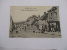 CPA DOS VERT MARNE 51 FISMES FAUBOURG DE VESLE