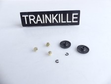 JOUEF 3 PIGNONS MOTEUR + 2 PIGNONS BOGIE + 2 CLIPS