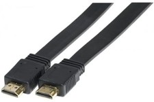 Cordon hdmi highspeed A/A plat - 5m - 4K UHD - 128260