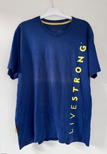 Tshirt bleu homme Nike Livestrong XL