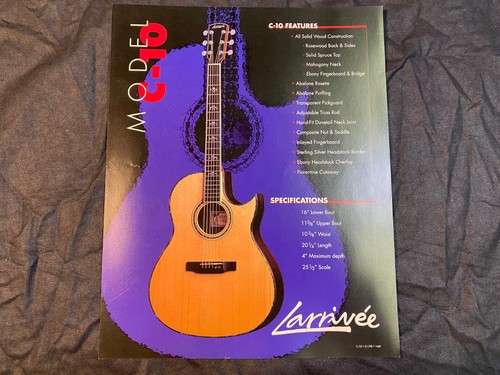 Larrivee acoustic guitar - larrivee,