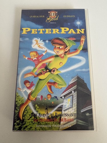 Peter pan vhs slam gold - pan,