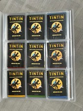 HERGÉ TINTIN COLLECTION COMPLÈTE DES 110 CARTES HACHETTE 2012 EN EXCELLENT ÉTAT