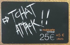 MOBICARTE ORANGE TCHAT ATTACK SPÉCIMEN MBC MOBI TELECARTE CARTE PHONE CARD