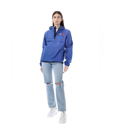 Half zip blue comme des - half,