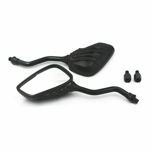 Universal black 8mm 10mm skull - black,