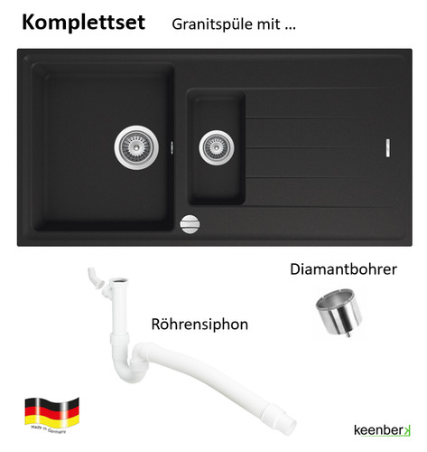 Kit complet évier granit - kit,