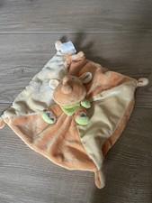 Doudou Rhinocéros Orange