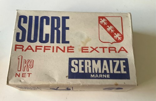 Ancien paquet boite - ancien, sucre