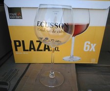 6 verres à cidre écusson 50 cl neuf même forme Schweppes Martini royal cocktail 