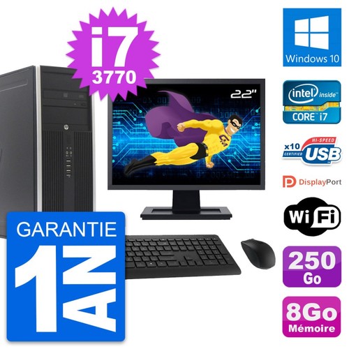 Tour 8300 ecran 22 - pc, hp