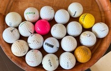 Lot 20 balles de golf