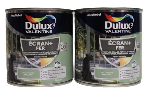 Lot peinture fer dulux - fer,