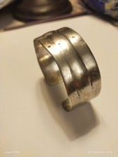 Bracelet En Argent Massif Tribal Désert Berbère Tunisie Début Xx Poinçonné 