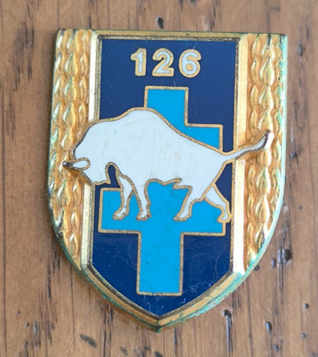 Insigne 126 régiment - 126°,