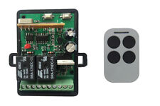 2 Canaux Commande de Porte Émetteur de Radiocommande 433,92 MHZ